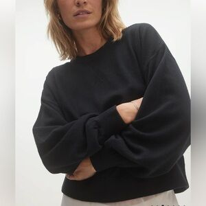 Naked Cashmere Maude Crewneck Sweater Oversized Minimalist Cashmere Sweatshirt M